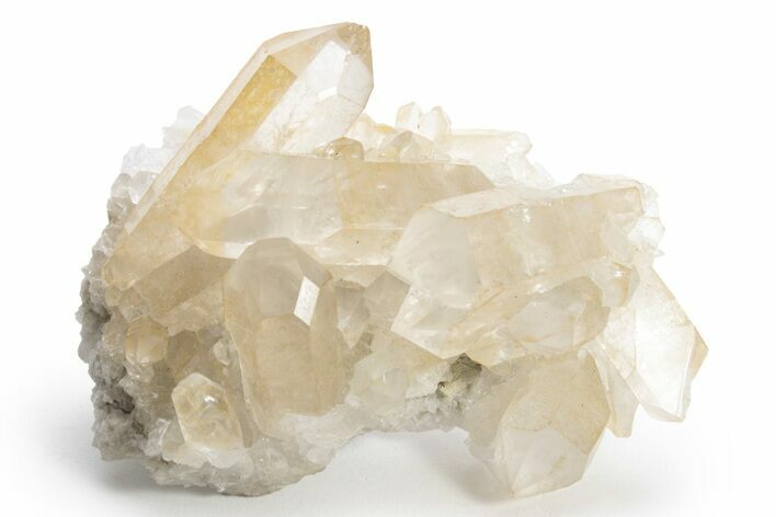 Clear Quartz Crystal Cluster - Brazil #225163